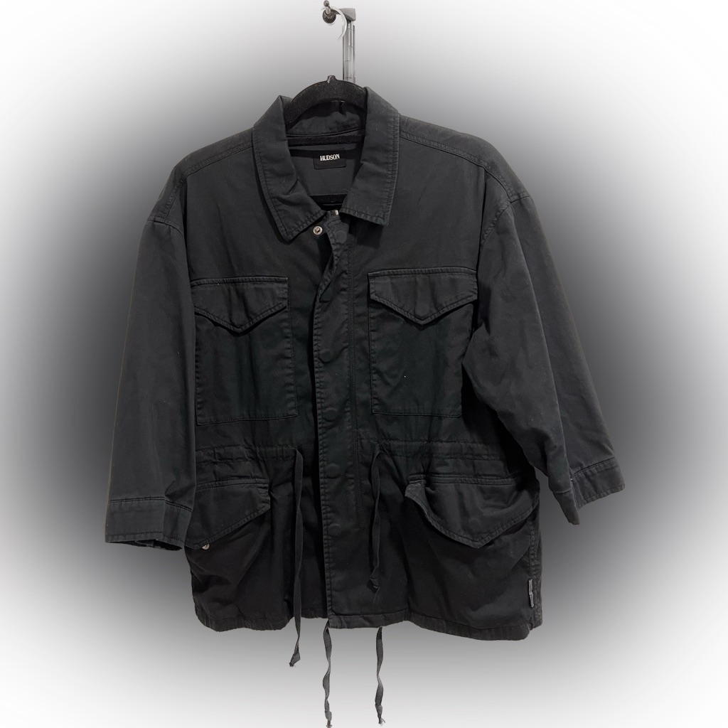 Black Hudson Brand Utility Jacket